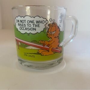 Jim Davis Garfield + McDonald’s vintage mug
